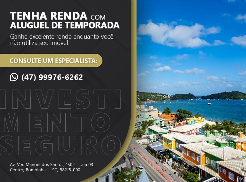 Varandas Do Atlantico - Confortavel Apartamento Em Condo Pe Na Areia Bombinhas Εξωτερικό φωτογραφία